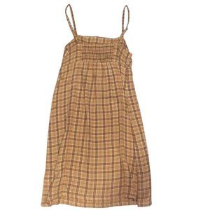 Arizona Jeans Sleeveless Plaid Dress
